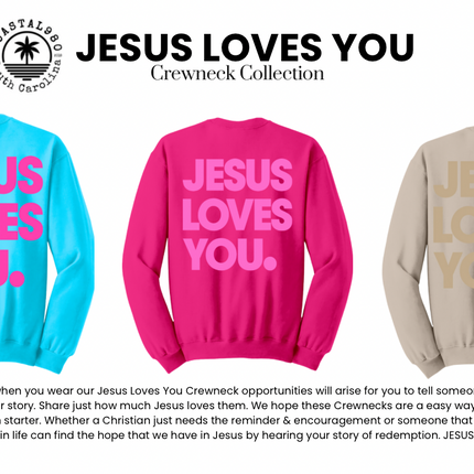 Collection image for: Jesus Loves You Crewneck Collection