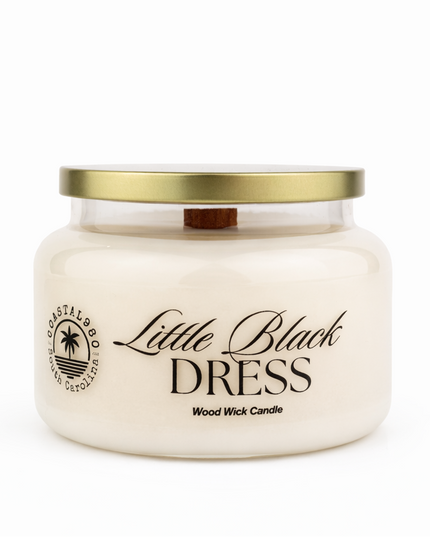 Little Black Dress Wood Wick Candle