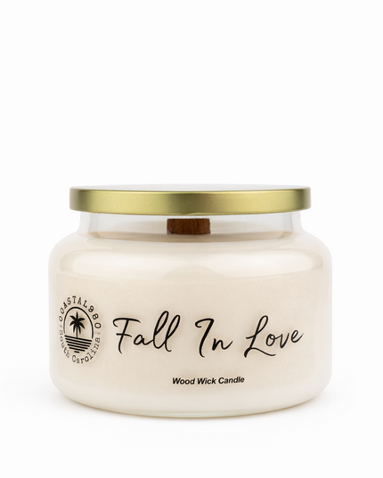 Fall In Love Wood Wick Candle