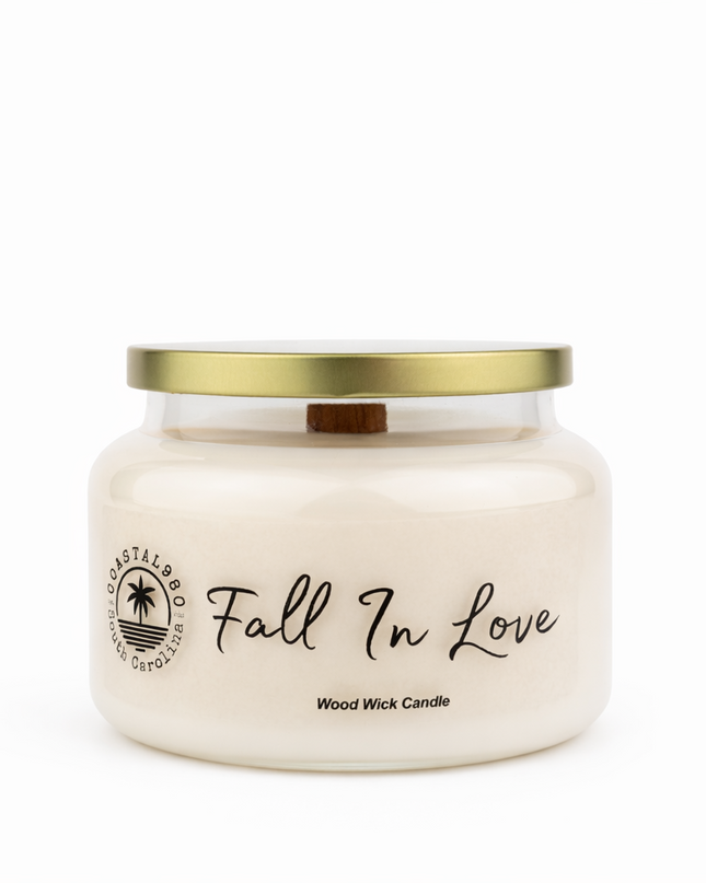 Fall In Love Wood Wick Candle