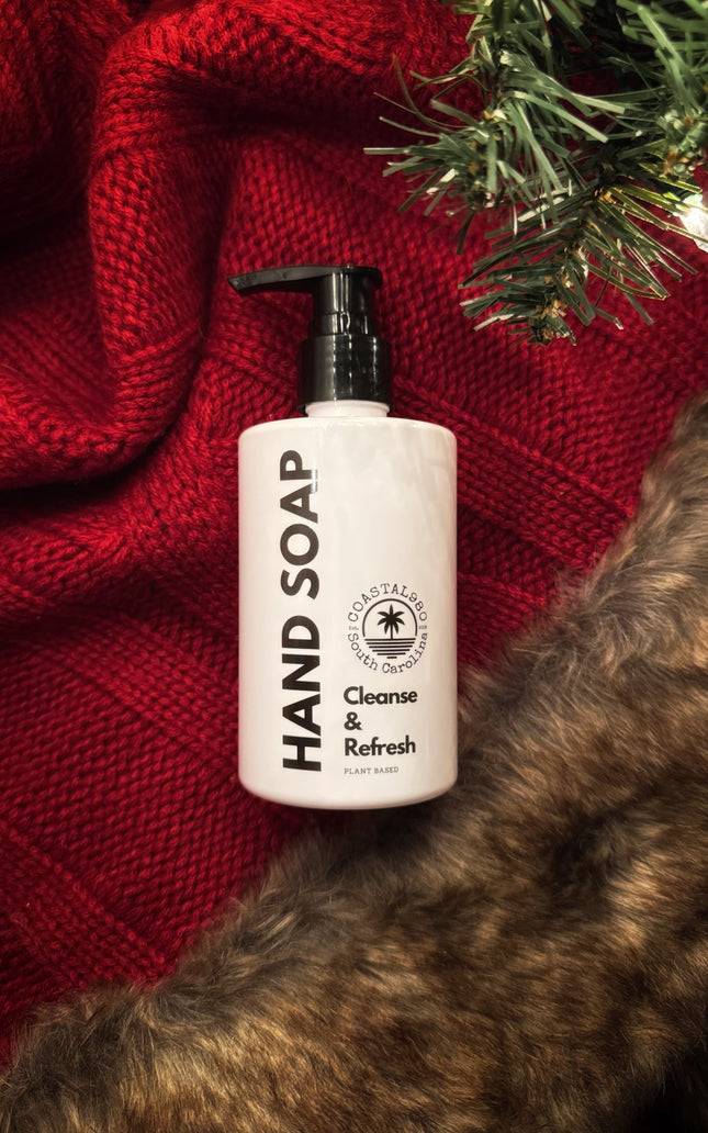 White Christmas Plant Based Hand Soap