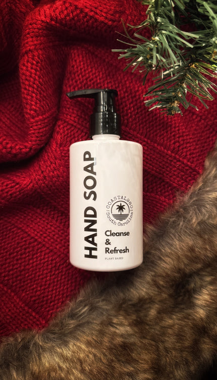 White Christmas Plant Based Hand Soap