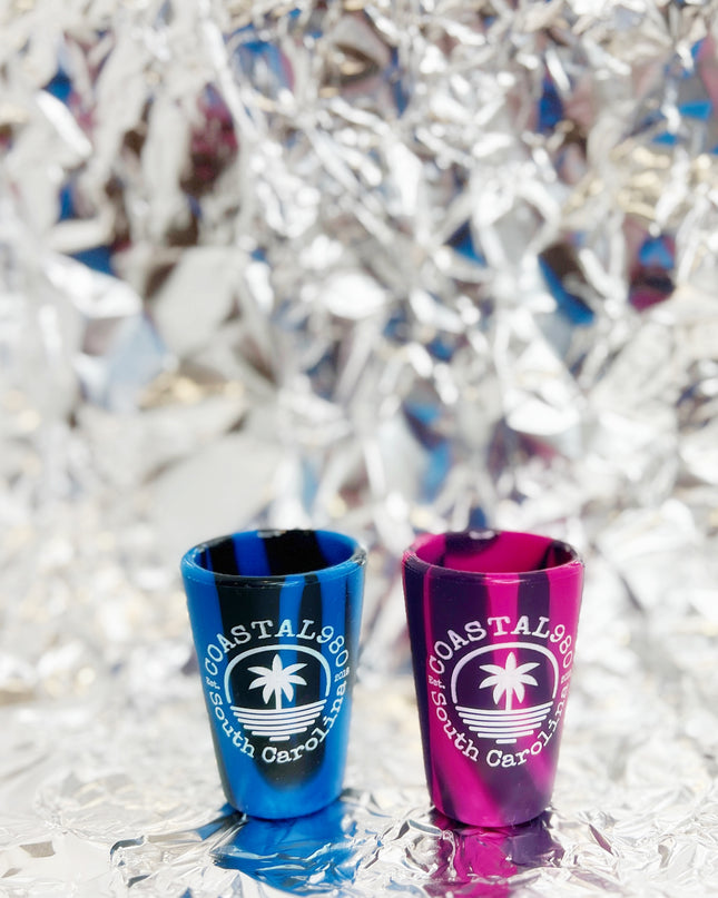 Black + Blue Tye Dye Logo Silipint Shot