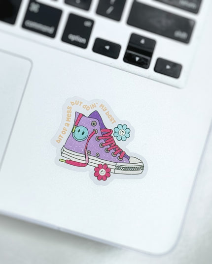 Bit of a Mess Sticker