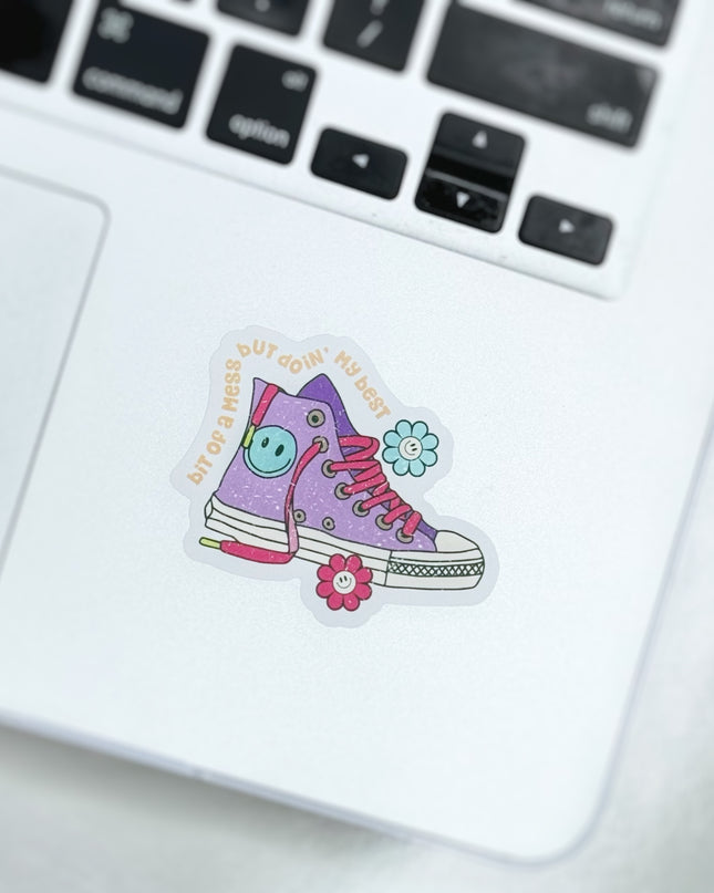 Bit of a Mess Sticker