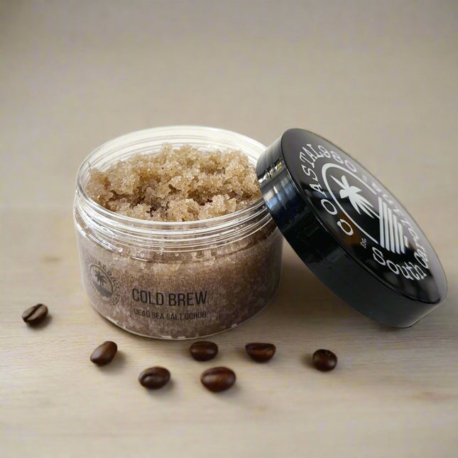 Cold Brew Dead Sea Salt Scrub