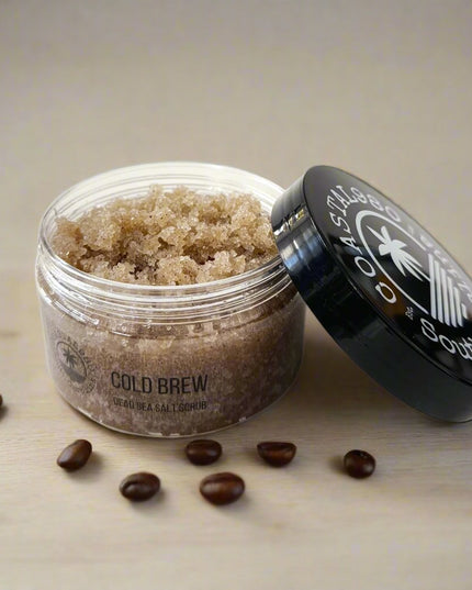 Cold Brew Dead Sea Salt Scrub