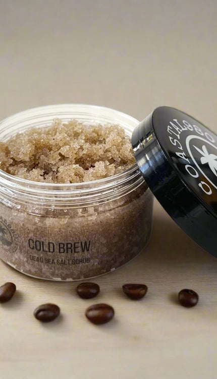 Cold Brew Dead Sea Salt Scrub