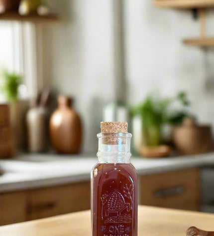 Elderberry Infused Raw Honey