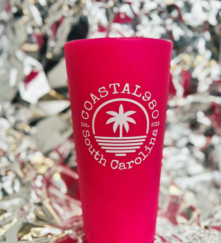 Pink Logo Silipint Tumbler