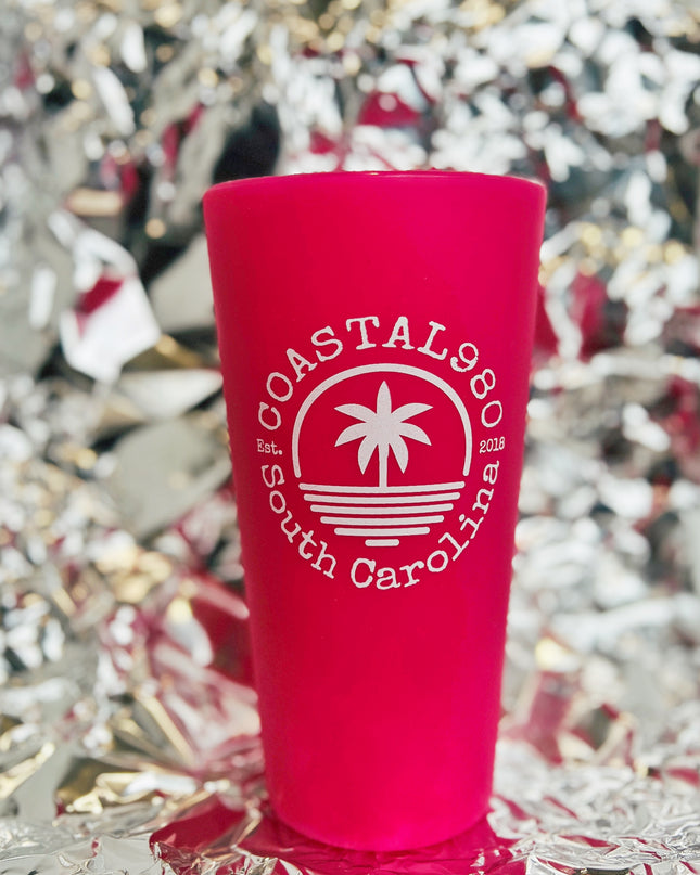 Pink Logo Silipint Tumbler