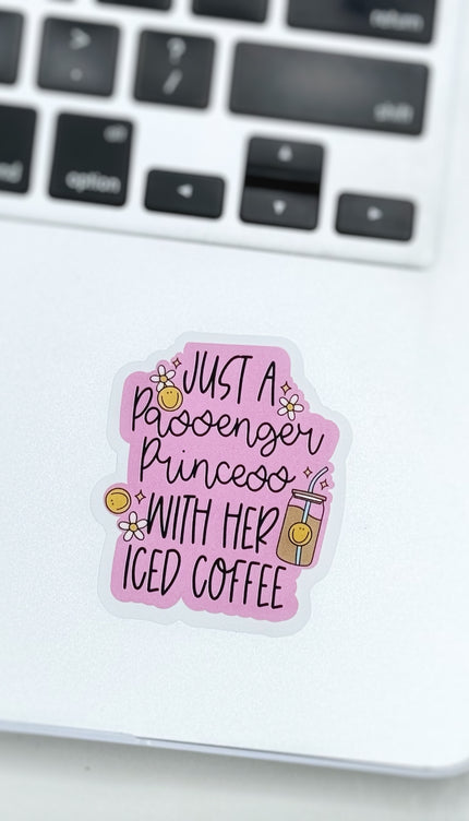 Passenger Princess Sticker