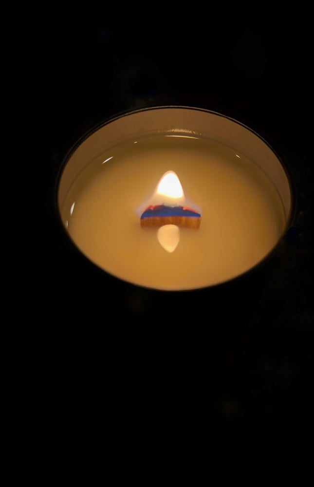 A Little Bit Dramatic Wood Wick Candle