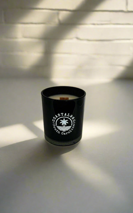 Black Tie Wood Wick Candle