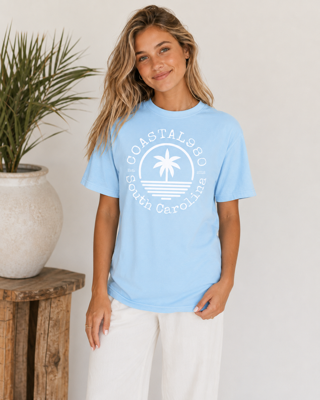 Hydrangea Blue Logo T Shirt