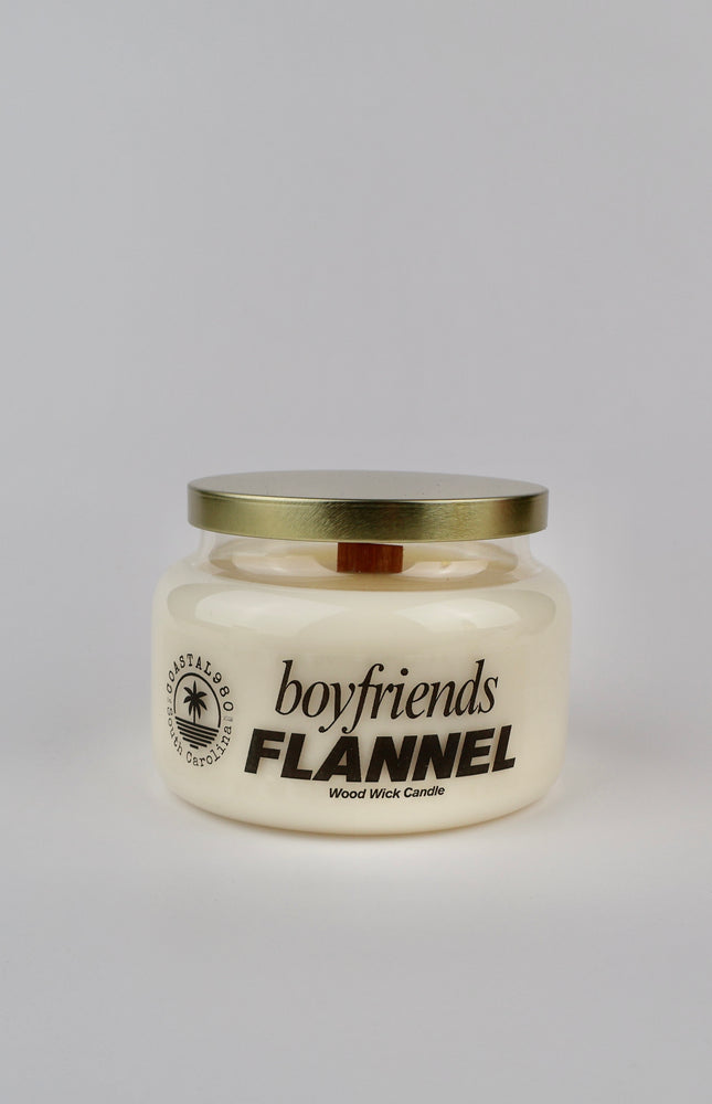 Boyfriends Flannel Wood Wick Candle