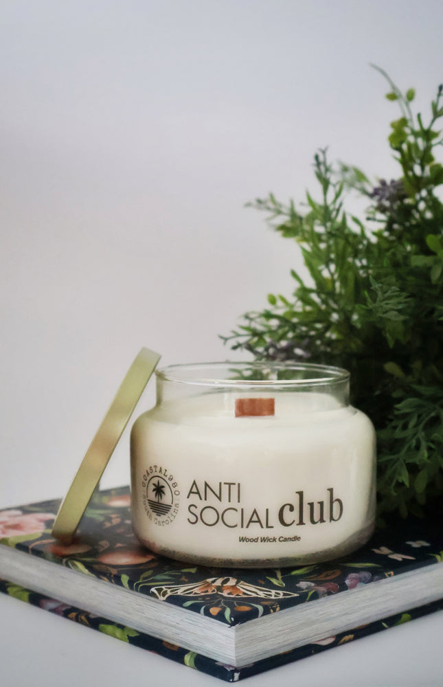 Anti Social Club Wood Wick Candle