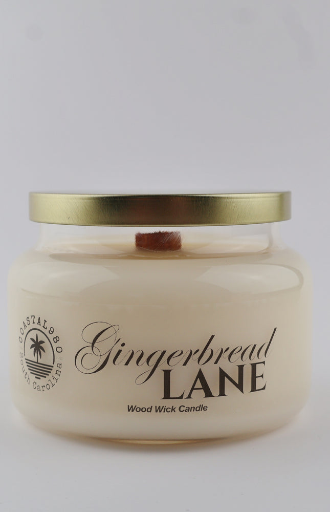 Gingerbread Lane Wood Wick Candle