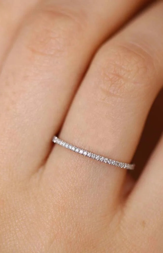 Silver Eternity Ring