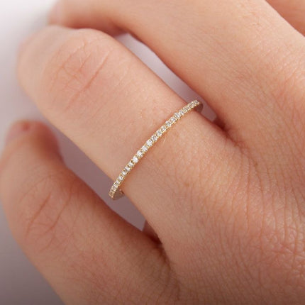 Gold Eternity Ring