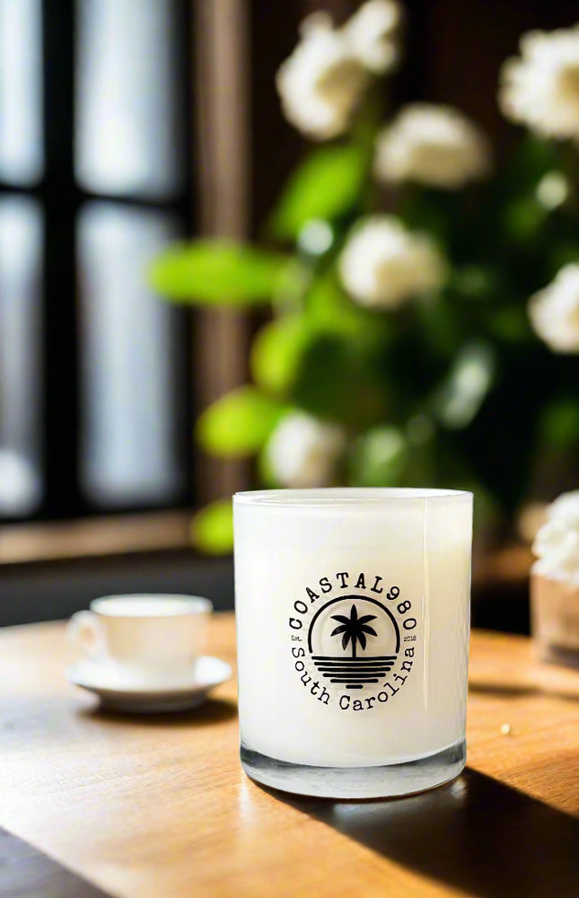 French Press Wood Wick Candle
