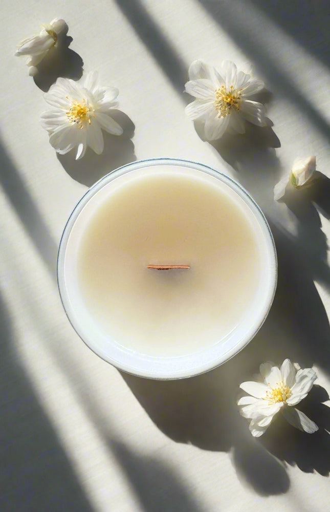 Blue Jean Baby Wood Wick Candle
