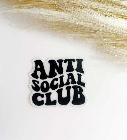 Anti Social Club Sticker