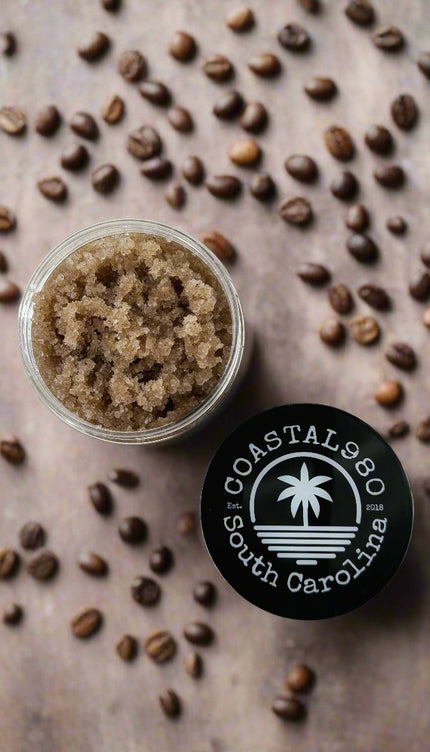 Cold Brew Dead Sea Salt Scrub