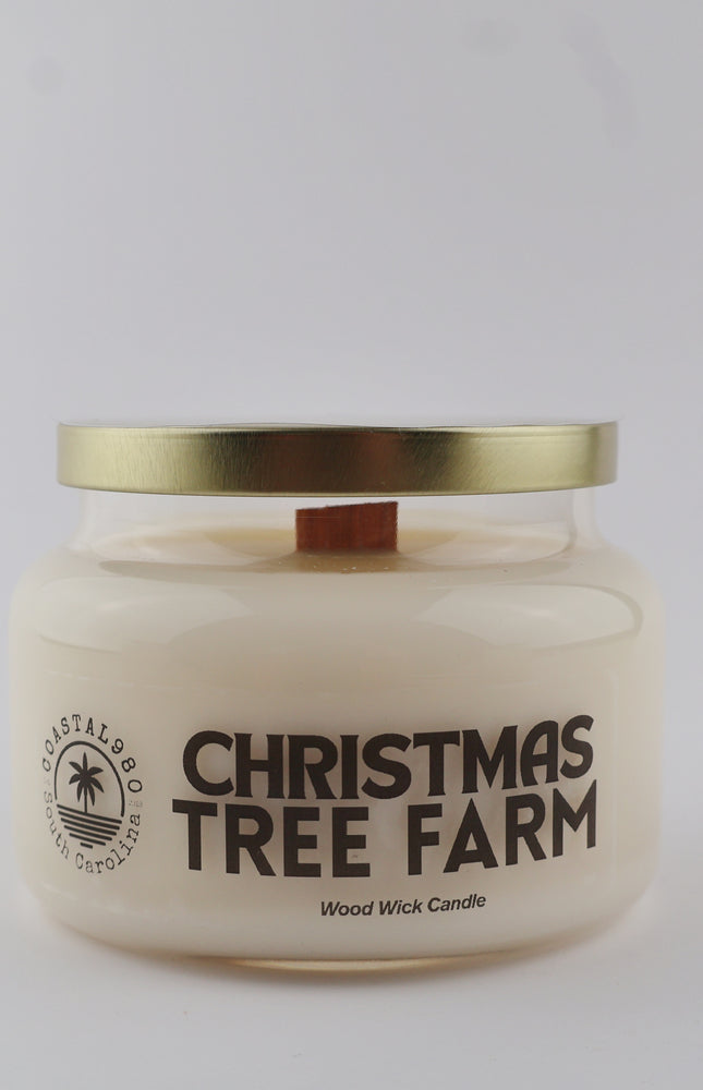 Christmas Tree Farm Wood Wick Candle