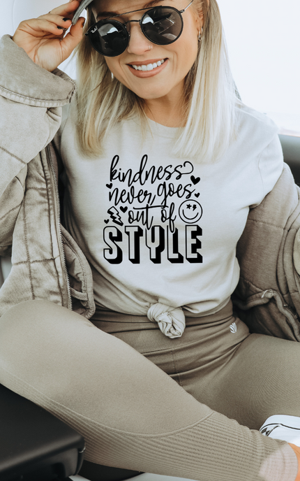 Kindness Never Goes Out Of Style - Vintage White