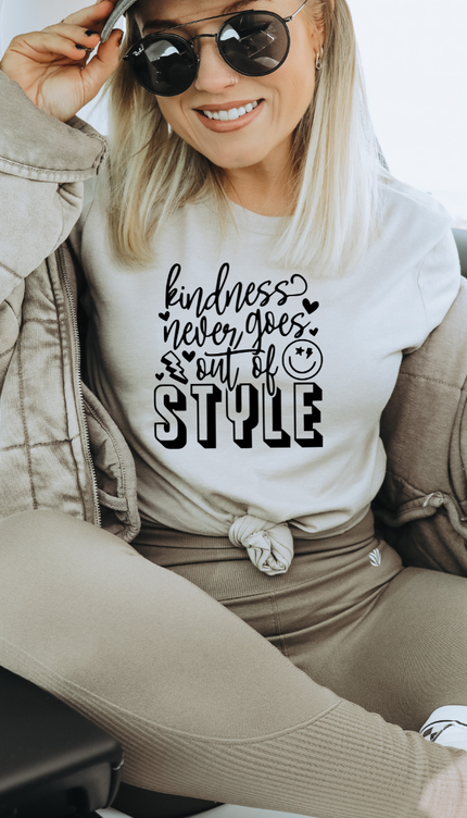 Kindness Never Goes Out Of Style - Vintage White