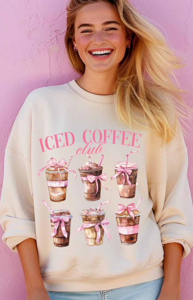 Iced Coffee Club Crewneck