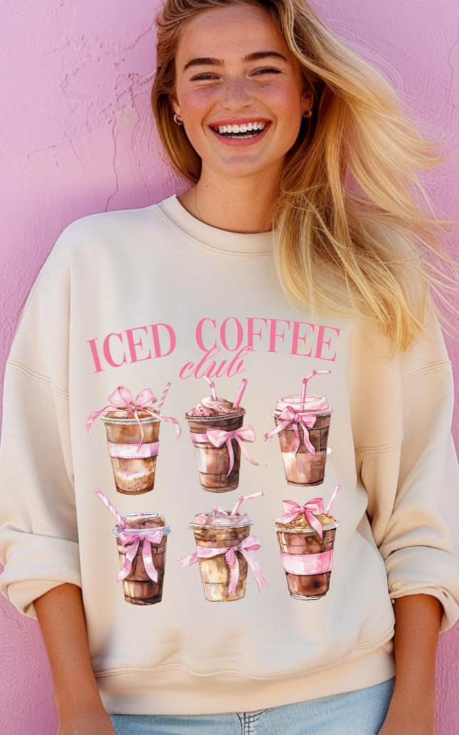 Iced Coffee Club Crewneck