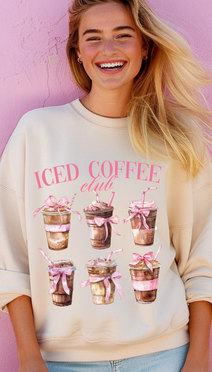 Iced Coffee Club Crewneck