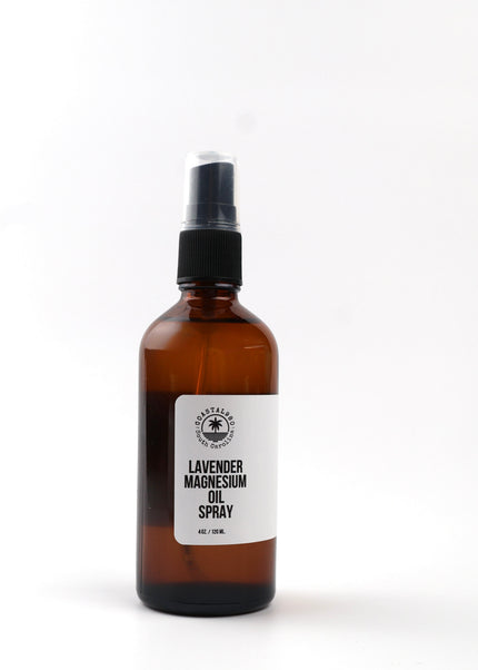 Natural magnesium spray for sleep and muscle relaxation
